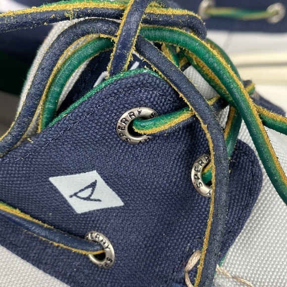 Sperry Blue Topsiders Size 8 - Picture 12 of 16